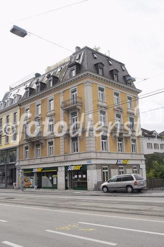 Eröffnung des ersten Subway Restaurant beim Bahnhof Zuerich Selnau. - (C)Fotodienst/Dieter Enz 