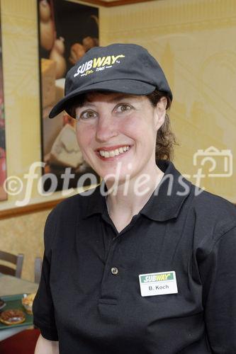 Eröffnung des ersten Subway Restaurant beim Bahnhof Zuerich Selnau. - (C)Fotodienst/Dieter Enz 