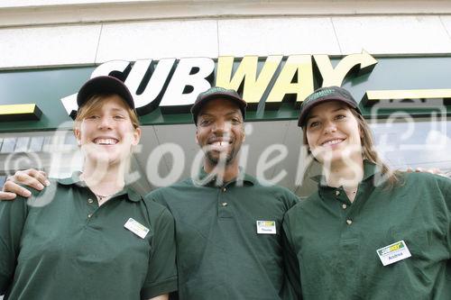 Eröffnung des ersten Subway Restaurant beim Bahnhof Zuerich Selnau. - (C)Fotodienst/Dieter Enz 