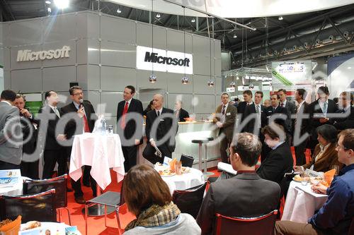 Der Auftritt von Microsoft Österreich auf der ITnT zählt traditionell zu den Publikumsmagneten auf der heimischen IT-Fachmesse. 
©fotodienst/Nadine Bargad