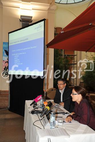 (c) fotodienst/ sonja burtscher, 23. Juli 2009, Restaurant Hansen in Wien.Das Österreichische Genussbarometer ist die erste wissenschaftliche Erhebung zum Genussverhalten der Österreicherinnen und Österreicher. Im zweiten Teil des Genussbarometers stehen die Genusstypologie und der direkte Zusammenhang mit der Lebensqualität im Vordergrund der Betrachtung. Im Teil 2 der österreichweiten Untersuchung präsentiert 