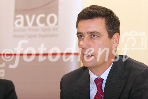 (C) Fotodienst/Anna Rauchenberger - 12.10.2007 - Wien - Der Entwurf des 'Mittelstandsfinanzierungs-gesellschafts-Gesetzes 2007' bringt erheblichen Standortnachteil für Österreich' Das eigenständige Private Equity Gesetz ist weiterhin dringend notwendig.  FOTO: Dr. Christian Kaltenegger (Vorstandsvorsitzender AVCO)