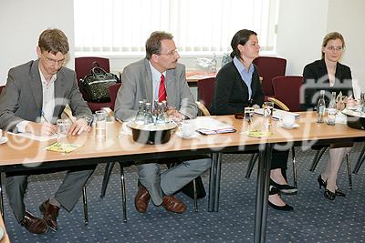 Pressekonferenz der Firma Helios, Vorstellung von Bauprojekten, Schloß Merseburg