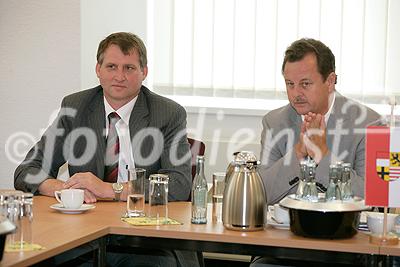 Pressekonferenz der Firma Helios, Vorstellung von Bauprojekten, Schloß Merseburg