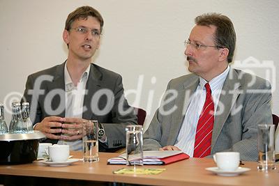 Pressekonferenz der Firma Helios, Vorstellung von Bauprojekten, Schloß Merseburg