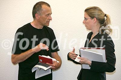 Pressekonferenz der Firma Helios, Vorstellung von Bauprojekten, Schloß Merseburg