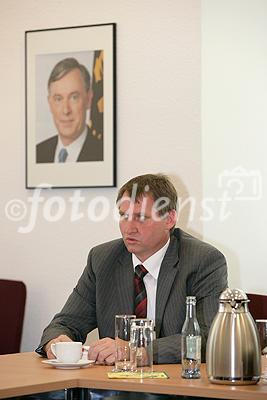 Pressekonferenz der Firma Helios, Vorstellung von Bauprojekten, Schloß Merseburg