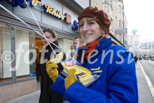 Wiedereröffnung Tchibo Filiale Salzburg Paris-Lodron-Str. 2, 2008-11-20 

Bild: fotodienst.at/Chris Hofer