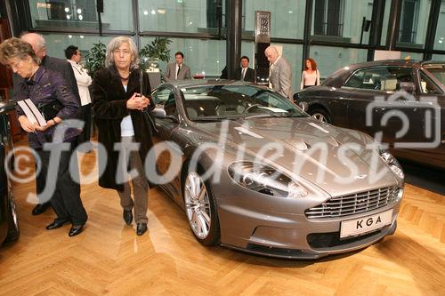 (C) fotodienst/Anna Rauchenberger - Wien, 21.11.2008 - Die Signature-Line von JURA und Aston Martin gemeinsam auf der Luxusmesse 'LUXURY, please'