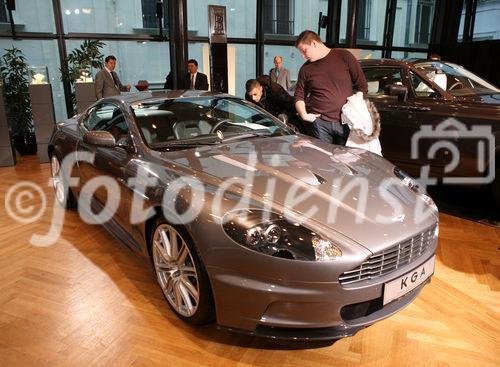 (C) fotodienst/Anna Rauchenberger - Wien, 21.11.2008 - Die Signature-Line von JURA und Aston Martin gemeinsam auf der Luxusmesse 'LUXURY, please'