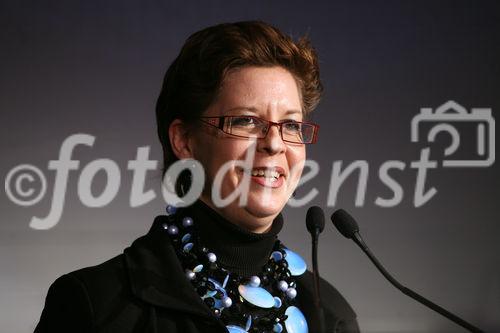 (C) fotodienst/Anna Rauchenberger - Wien, 20.3.2009 - Heute feierte die KBA-Mödling AG ihr 160-jähriges Firmenjubiläum im Technischen Museum Wien. Gleichzeitig wurde auch ein Führungswechsel gefeiert. FOTO: Christine Marek, Staatssekretärin im BMWFJ