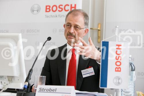 Robert Bosch AG: Jahrespressekonferenz 2010 der Bosch-Gruppe in Österreich
(C) fotodienst, Martina Draper
Foto: Karl Strobel, Robert Bosch AG 