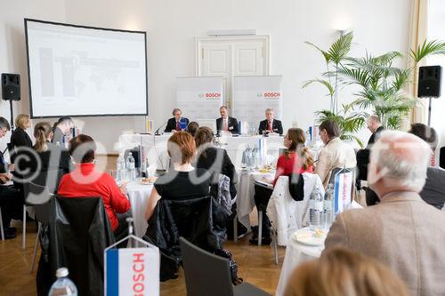 Robert Bosch AG: Jahrespressekonferenz 2010 der Bosch-Gruppe in Österreich
(C) fotodienst, Martina Draper