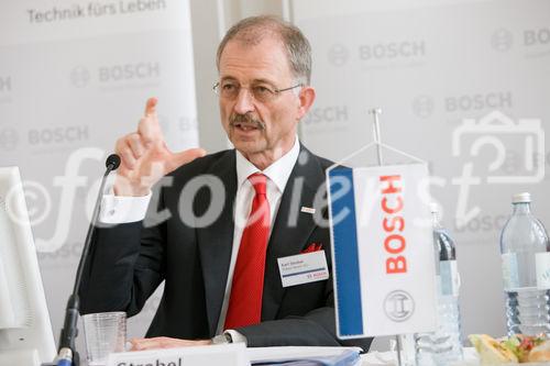 Robert Bosch AG: Jahrespressekonferenz 2010 der Bosch-Gruppe in Österreich
(C) fotodienst, Martina Draper
Foto: Karl Strobel, Robert Bosch AG 