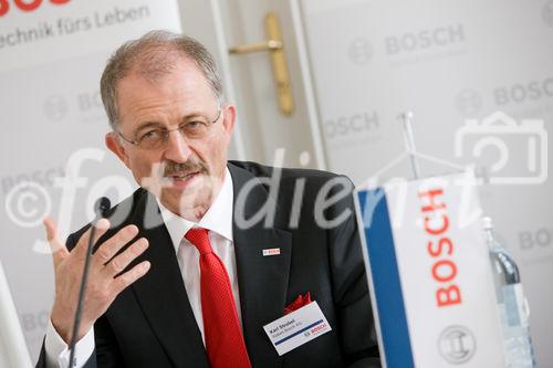 Robert Bosch AG: Jahrespressekonferenz 2010 der Bosch-Gruppe in Österreich
(C) fotodienst, Martina Draper
Foto: Karl Strobel, Robert Bosch AG 