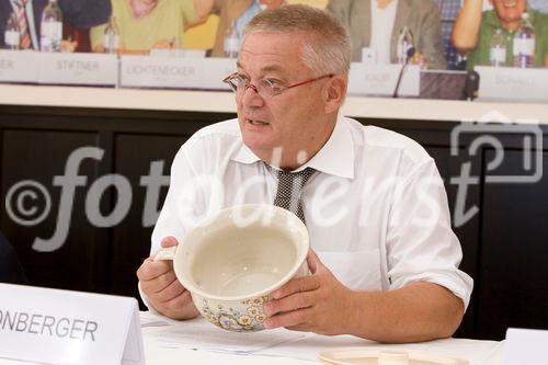 (C)fotodienst/Anna Rauchenberger -  Wien, am 10.09.2009 - Die EPIA (Europäische Vertretung der Photovoltaik - Industrie) geht davon aus, dass bis zum Jahr 2020 rund 12% des europäischen Strombedarfs via Photovoltaik gedeckt werden. Im internationalen Vergleich hat Österreich großen Rückstand, was die Nutzung von Sonenstrom betrifft. Ziel der Photovoltaic-Austria (PVA) ist es, den Stromanteil der Photovoltaik in Österreich bis 2020 von derzeit 0,04 auf 8% zu steigern. FOTO: Dr. Hans Kronberger, Präsident Bundesverband Photovoltaic Austria