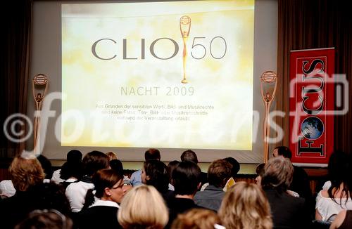 (C) fotodienst / Rene Tillmann; Duesseldorf, Malkasten. FOCUS praesentiert in Kooperation mit dem Gesamtverband Kommunikationsagenturen GWA die weltweit besten Werbespots und die diesjaehrigen CLIO-Gewinner, die im Mai beim CLIO-Festival in Las Vegas gekuert wurden. 