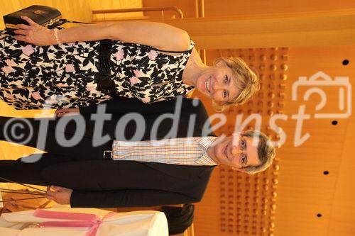 Dr. Brigitte Birnleitner und Bernd Feldkircher (Getzner)