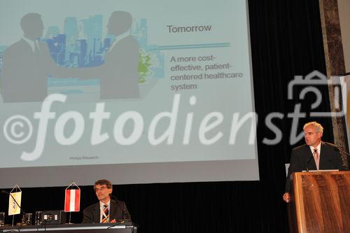 Ambient Assisted Living Forum 2009
29.9.2009, 11:00 Uhr
Wien. Mit der stetig steigenden Lebenserwartung erhöht sich auch der Anteil älterer Menschen an der europäischen Gesamtbevölkerung. Das 1. AAL Forum in der Wiener Hofburg widmet sich dem demographischen Wandel unter ökonomischen, technischen und wissenschaftlichen Aspekten. Die Auftaktveranstaltung der internationalen Konferenzreihe des AAL - joint programmes dient Betroffenen, WissenschaftlernInnen und AnwenderInnen, Unternehmen, öffentlichen Institutionen und sozialen Einrichtungen als Informations- und Diskussionsplattform. Thematische Schwerpunkte sind nationale und europäische Aktivitäten, F&E-Vorhaben und ökonomische Aspekte des Programms, an dem 20 EU-Mitgliedstaaten sowie die Schweiz, Israel und Norwegen teilnehmen. 

