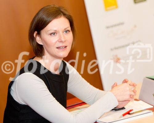  (c) fotodienst/Anna Rauchenberger - Wien, am 02.11.2011 – Heute fand im Hotel am Konzerthaus eine Pressekonferenz zur Franchise-Messe am 17./18. November in der Wiener Stadthalle statt, wo ein wirtschaftlicher Ausblick der Franchise-Szene gegeben wurde. FOTO Mag. Barbara Rolinek, Vertriebsleiterin Ankerbrot AG: