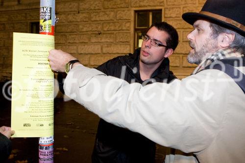 (C) fotodienst.at/Anna Rauchenberger -  Wien, am 01.12.2009 - Der Entwurf zur Änderung des Telekommunikationsgesetzes, durch den die Vorratsdatenspeicherungs-Richtlinie in Österreich umgesetzt werden soll, sorgt nach wie vor für Aufregung. Aufgrund dieser Richtlinie müssen alle Internet- und Telekom Serviceprovider Europas die Verbindungsdaten zu sämtlichen Kommunikationsvorgängen für einen Zeitraum von 6 Monaten bis 2 Jahren speichern. Das Wiener Zentrum für Rechtsinformatik nimmt diese Entwicklung zum Anlass, um in Form einer Podiumsdiskussion eine möglichst breite und öffentliche Debatte über Sinn, Nutzen und gesellschaftliche Auswirkungen des Datensammelns auf Vorrat zu eröffnen.