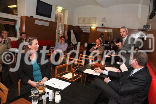 (c) fotodienst / Katharina Schiffl - Wien, am 25.01.2011 - Der Österreichische Hausärzteverband veranstaltete im Radiokulturhaus im Kulturcafé einen Diskussionsabend zum Thema 