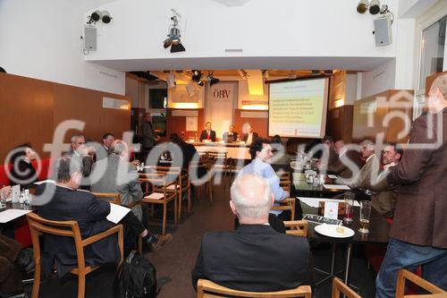 (c) fotodienst / Katharina Schiffl - Wien, am 25.01.2011 - Der Österreichische Hausärzteverband veranstaltete im Radiokulturhaus im Kulturcafé einen Diskussionsabend zum Thema 