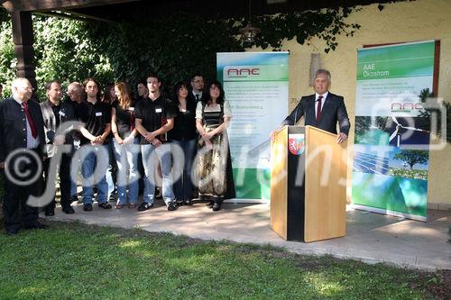 Jubiläumsfeier und Tag der offenen Tür in Kötschach; Die Familie Klauss mit Ihrem Unternehmen Alpen Adria Energie (AAE) feierte Ihr 125-jähriges Jubiläum und lud am Samstag, 11. September zum Tag der offenen Tür in die Energiewelt der AAE in Kötschach und Umgebung ein.