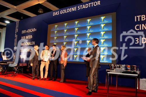 Das Goldene Stadttor: ITB-Preisverleihung für die besten Filmbeiträge