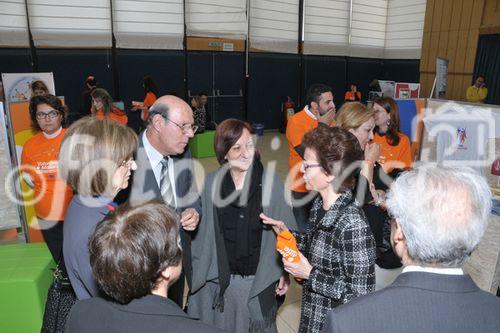 (C)fotodienst/Nataly Thieu: Im Rahmen des European Year of Volunteering (EYV) macht die EYV-Tour 2011 vom 4. bis zum 6. April 2011 Station in Nicosa, Zypern. 