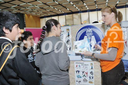 (C)fotodienst/Nataly Thieu: Im Rahmen des European Year of Volunteering (EYV) macht die EYV-Tour 2011 vom 4. bis zum 6. April 2011 Station in Nicosa, Zypern. 