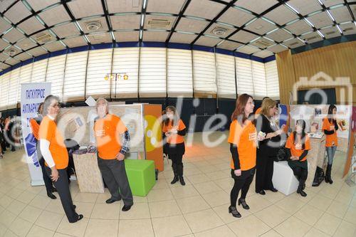 (C)fotodienst/Nataly Thieu: Im Rahmen des European Year of Volunteering (EYV) macht die EYV-Tour 2011 vom 4. bis zum 6. April 2011 Station in Nicosa, Zypern. 