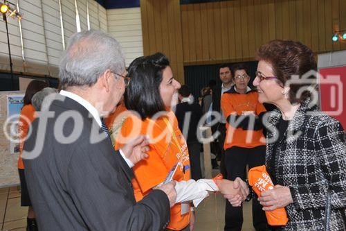 (C)fotodienst/Nataly Thieu: Im Rahmen des European Year of Volunteering (EYV) macht die EYV-Tour 2011 vom 4. bis zum 6. April 2011 Station in Nicosa, Zypern. 