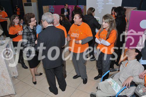 (C)fotodienst/Nataly Thieu: Im Rahmen des European Year of Volunteering (EYV) macht die EYV-Tour 2011 vom 4. bis zum 6. April 2011 Station in Nicosa, Zypern. 