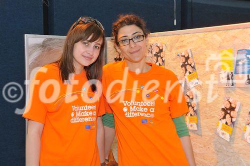 (C)fotodienst/Nataly Thieu: Im Rahmen des European Year of Volunteering (EYV) macht die EYV-Tour 2011 vom 4. bis zum 6. April 2011 Station in Nicosa, Zypern. 