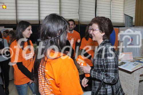 (C)fotodienst/Nataly Thieu: Im Rahmen des European Year of Volunteering (EYV) macht die EYV-Tour 2011 vom 4. bis zum 6. April 2011 Station in Nicosa, Zypern. 