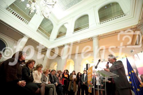 (C)fotodienst/ Alvaro Hurtado: Madrid - 2011 ist das Europäische Jahr der Freiwilligen. Die Promotion-Kampange, die derzeit durch Europa tourt, macht vom 28. Februar bis 6. März Station in Madrid. 