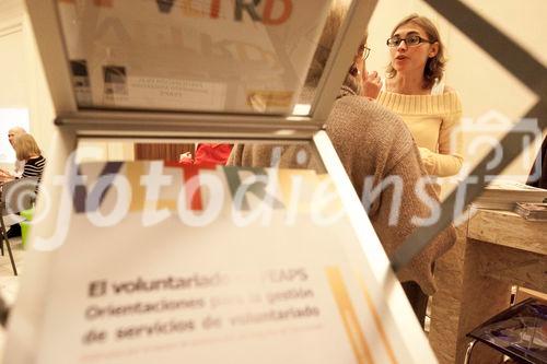 (C)fotodienst/ Alvaro Hurtado: Madrid - 2011 ist das Europäische Jahr der Freiwilligen. Die Promotion-Kampange, die derzeit durch Europa tourt, macht vom 28. Februar bis 6. März Station in Madrid. 