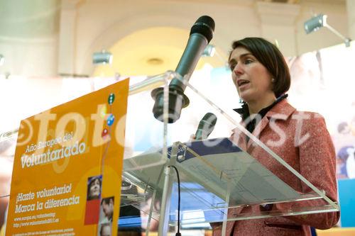 (C)fotodienst/ Alvaro Hurtado: Madrid - 2011 ist das Europäische Jahr der Freiwilligen. Die Promotion-Kampange, die derzeit durch Europa tourt, macht vom 28. Februar bis 6. März Station in Madrid. 