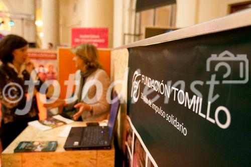 (C)fotodienst/ Alvaro Hurtado: Madrid - 2011 ist das Europäische Jahr der Freiwilligen. Die Promotion-Kampange, die derzeit durch Europa tourt, macht vom 28. Februar bis 6. März Station in Madrid. 