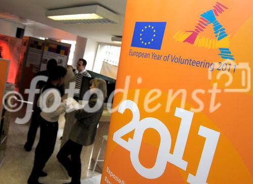 EUROPEAN YEAR OF VOLUNTEERING EYR LUXEMBOURG. Opening of EYV 2011 in Luxembourg. 16 february 2011. Photo/NICOLAS BOUVY