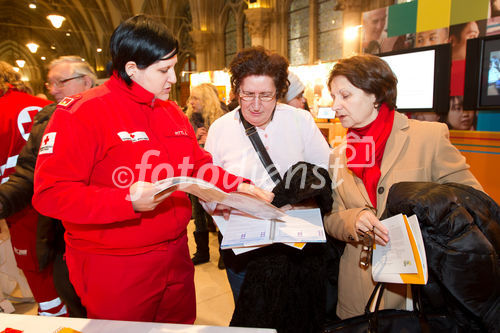 (c) fotodienst / Anna Rauchenberger - Wien, am 25.01.2011 - Die Europäische Kommission startete die Informationskampagne für das Europäische Jahr der Freiwilligentätigkeit 2011 mit dem Slogan 'Freiwillig etwas bewegen!'. Indem sie das Europäische Jahr 2011 der Freiwilligentätigkeit (EYV) widmet, erkennt die Europäische Kommission die Bedeutung der Freiwilligentätigkeit für die Schaffung einer demokratischeren, solidarischeren und verantwortungsbewussteren Gesellschaft an. Die Eröffnung fand im Wiener Rathaus statt, wo sich zahlreiche Freiwilligenorganisationen präsentierten.