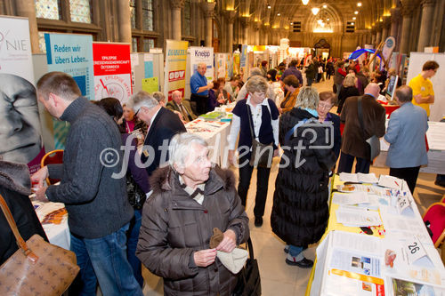 (c) fotodienst / Anna Rauchenberger - Wien, am 25.01.2011 - Die Europäische Kommission startete die Informationskampagne für das Europäische Jahr der Freiwilligentätigkeit 2011 mit dem Slogan 'Freiwillig etwas bewegen!'. Indem sie das Europäische Jahr 2011 der Freiwilligentätigkeit (EYV) widmet, erkennt die Europäische Kommission die Bedeutung der Freiwilligentätigkeit für die Schaffung einer demokratischeren, solidarischeren und verantwortungsbewussteren Gesellschaft an. Die Eröffnung fand im Wiener Rathaus statt, wo sich zahlreiche Freiwilligenorganisationen präsentierten.