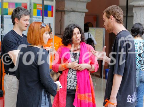 (C) fotodienst/ Daniel Novakovic- Ljubljana, 20.5.2011 - STA marketing; Im Rahmen des European Year of Volunteering (EYV) macht die EYV-Tour 2011 ab 20. Mai Station in Ljubljana, Slovenien.