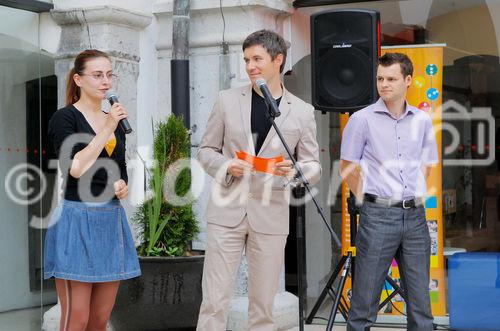 (C) fotodienst/ Daniel Novakovic- Ljubljana, 20.5.2011 - STA marketing; Im Rahmen des European Year of Volunteering (EYV) macht die EYV-Tour 2011 ab 20. Mai Station in Ljubljana, Slovenien.