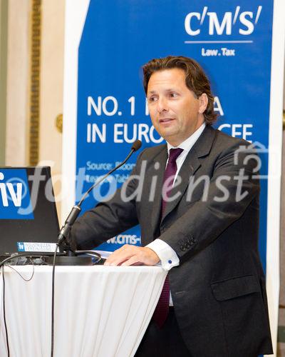 (C) fotodienst.at / Anna Rauchenberger - Wien, am 21.06.2011 - CMS Reich-Rohrwig Hainz ist eine der führenden Rechtsanwaltskanzleien für Wirtschaftsrecht mit Standorten in Österreich und Südosteuropa. Heute präsenterte die Kanzlei im Haus der Industrie die CMS European M&A Study 2011, die besagt: Es gibt zunehmend Anzeichen dafür, dass sich das Kräfteverhältnis verschiebt und der M&A-Markt sich wieder stärker zu einem Verkäufer-Markt entwickelt.