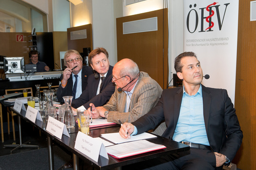 Diskussionsabend des Österreichischen Hausärzteverbandes: 
Am Wort ist die Opposition 
