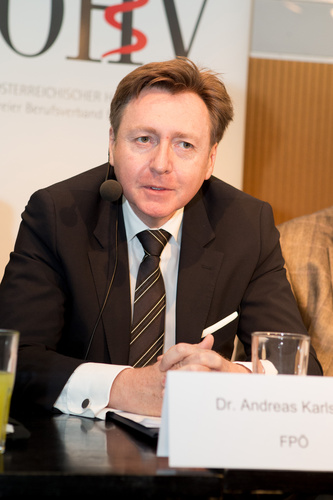 Foto: Dr. Andreas Karlsböck, Ärztesprecher FBÖ