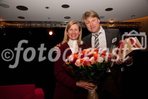 Schweizerische Gesellschaft für Angst und Depression: Therapie von Burnout. 
Im Bild: Prof.Dr.med.Edith Holsboer-Trachsler mit Dr.med.Josef Hättenschwiler