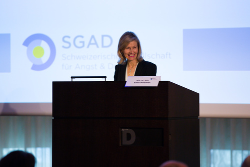  (c) fotodienst/Boaz Heller. Zurich, 14.4.2015, 7th Swiss Forum for Mood and Anxiety Disorders (SFMAD). Prof. Dr. med. Edith Holsboer-Trachsler.
